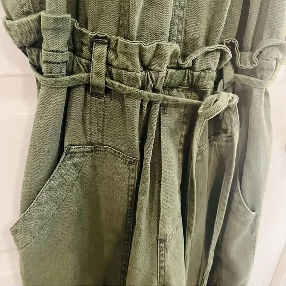 Free People Hearts Run Free Denim Jumpsuit - Picture 5 of 11